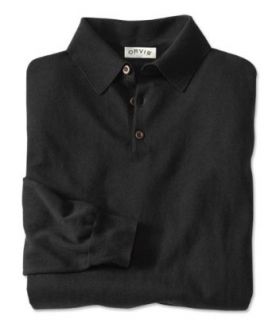 Cotton/Silk/Cashmere Long sleeved Polo Clothing