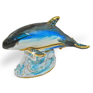 Objet dart Vaquita Endangered Dolphin Trinket Box