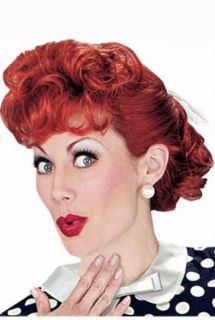 I Love Lucy Adult Wig   One Size Clothing
