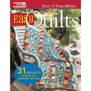 Leisure Arts Best Of Fons & Porter Easy Quilts Today $24.99