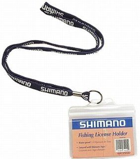 Shimano Fishing License Holder   w/Lanyard Sports