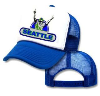 Seattle Football Mesh Trucker Hat Cap Clothing