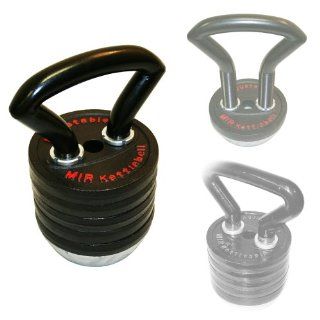 Mir®   Pro 83lbs Adjustable Kettlebell( From 10lbs to