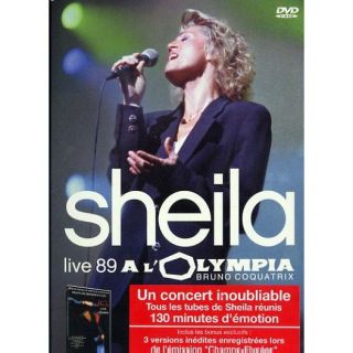 SHEILA  Live 89 à lOlympia en DVD MUSICAUX pas cher