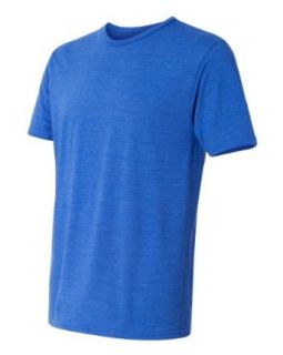 Tri Blend Short Sleeve T Shirt , Color Royal, Size XX