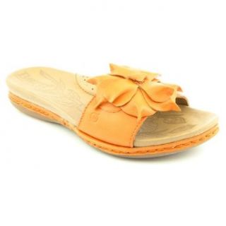 BORN Roca Orange Sandals Slide Shoes Womens SZ 9 Shoes