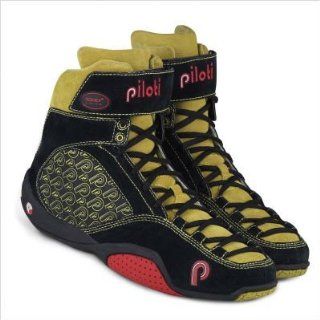 Driving Shoes Pro17 2 Black/ Race Yellow / Piloti Red Sz 5.5 Shoes