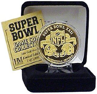 NFL Gold Super Bowl XXII Flip Coin 24KT