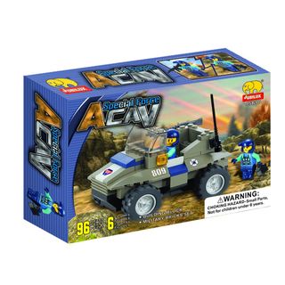Fun Blocks Special Forces Military Brick Set D (96 pieces