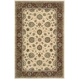 Nourison Ivory Hand tufted Wool Rug