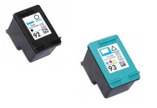 HP 92 & 93 Ink Cartridge Combo (Remanufactured)