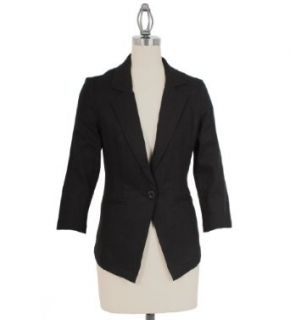Timing Casual Light Blazer in Black, Small Clothing