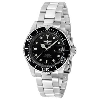 Invicta Mens Pro Diver Stainless Steel Automatic Watch