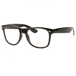 Mr. Holly Black Frame / Clear Lens Glasses   Black Frame