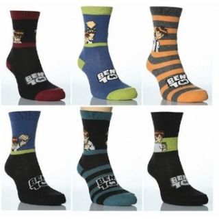 Childrens/Kids Boys Ben 10 Socks, Character Socks (Pack of