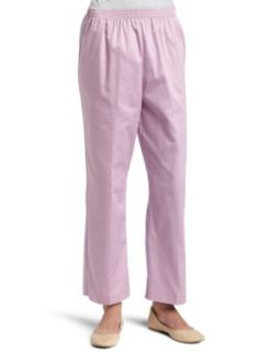 Alfred Dunner Womens Proportioned Short Pant,Mauve,12