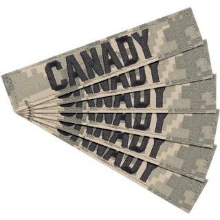 U.S. Cavalry ACU Cotton Name Tapes w/ Velcro (Set of 6