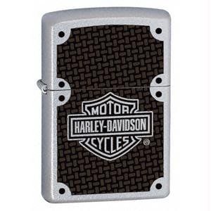 Zippo Harley Davidson Full Face Bolts Lighter (Silver, 5 1