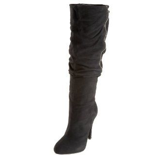 La Victoire Womens Hanna Knee High Slouchy Boot,Black,5 M US Shoes