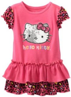 Hello Kitty Baby girls Infant Dress With Cheetah Design