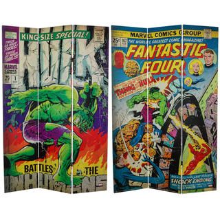 foot Tall Double Sided Fantastic Four/The Incredible Hulk Canvas