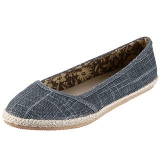 BC Footwear Womens Coffee with Cream Gray Flats