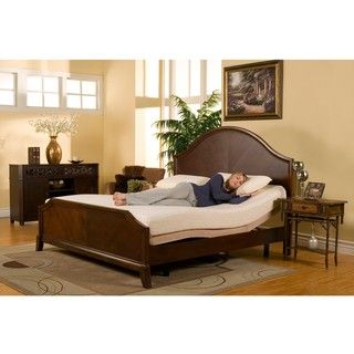 Sleep Zone Premium Adjustable Bed and 8 inch Queen size Memory Foam