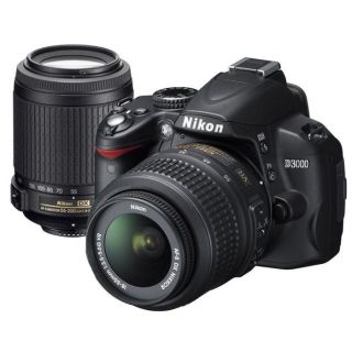 55 2   Achat / Vente REFLEX Nikon D3000 +18 55VR +55 200VR  