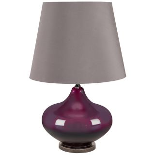 Casa Cortes Amethyst Glass Table Lamp Today $156.99 5.0 (1 reviews