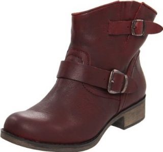Report Womens Jude Bootie,Burgundy,9 M US Shoes