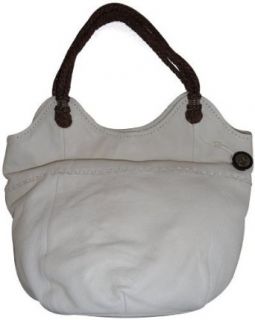 Womens The SAK Purse Handbag Indio Leather Linen