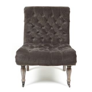 Duchess Warm Grey Accent Chair