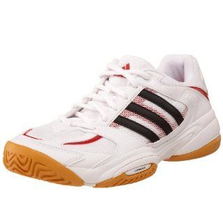 Womens Court Essence Volleyball Shoe,White/Black/Red,7 M Shoes
