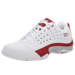 com Reebok Mens Rise And Shine Low Basketball Shoe,Wh/Red,7 M Shoes