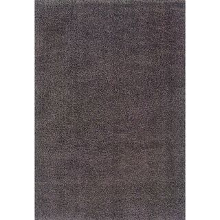 Grey/ Purple Shag Area Rug