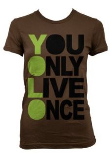 (Cybertela) You Only Live Once Junior Girls T shirt Music