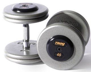 Troy Barbell HFD 150R Pair of 150 Lb. Pro Style Cast