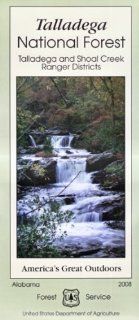 Talladega National Forest Map   Waterproof US National