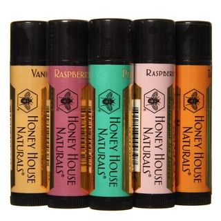 Honey House Naturals Anti aging Lip Butter Tubes (Set of Five