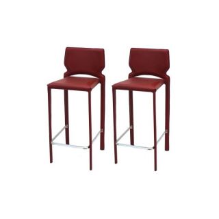 Lot de 2 tabourets de bar SPOK     Dimensions  L.43 x P.47 x H.103