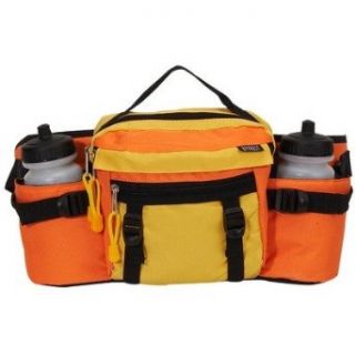 10 Insulated Dual Squeeze Bottle Waist Pack Color Orange