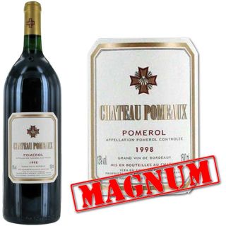 Magnum Château Pomeaux Pomerol 1998   Achat / Vente VIN ROUGE Magnum