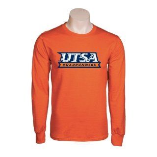 UTSA Orange Long Sleeve T Shirt Medium, UTSA Roadrunners