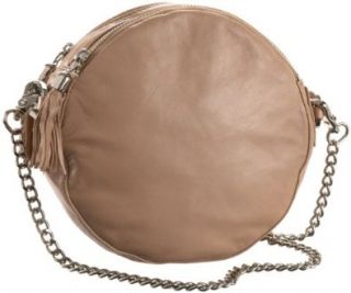Victoire Womens Twiggy Circle Cross Body,Mango Beige,one size Shoes