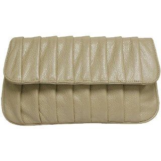 ANDAREI Capri Clutch (small) in Ivory Shoes