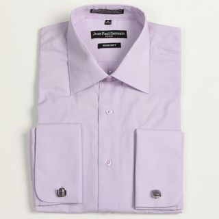 Jean Paul Germain Mens Lavender French Cuff Dress Shirt