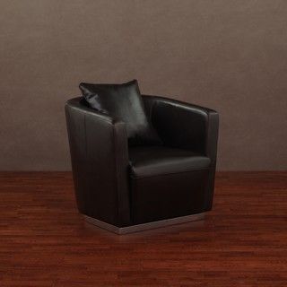 Tovano Dark Brown Swivel Chair