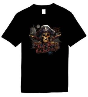 Kids Funny T Shirts Size XL (Pirates Skull No Tale Shirt