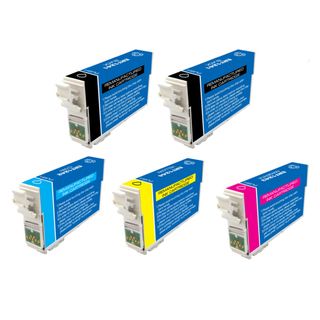 Epson T126 Remanufactured Black / Colors Ink Cartridges (Pack of 5