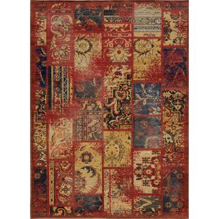 Kashan Patchwork Red Wool Rug Was $53.99 Sale $40.49   $1,133.99